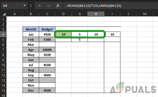 Confirming the Countif Not Blank Result