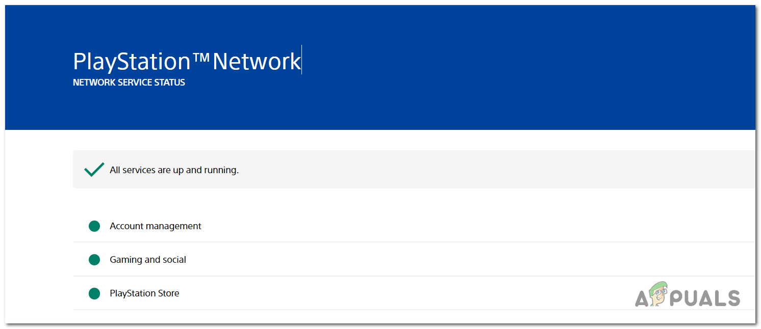 Checking the server status