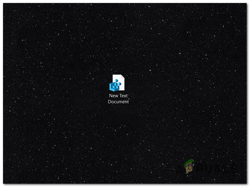 Opening the Registry Entry file