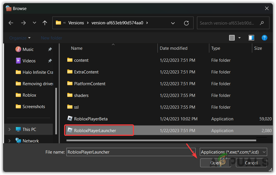Allowing App to firewall settings