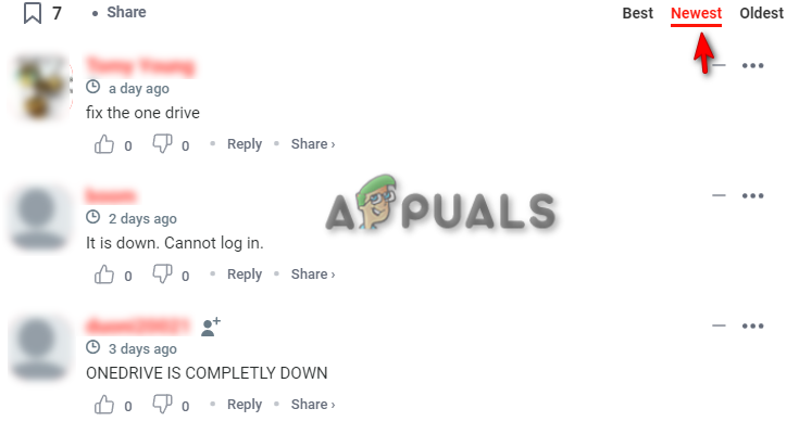 Confirming the Server error