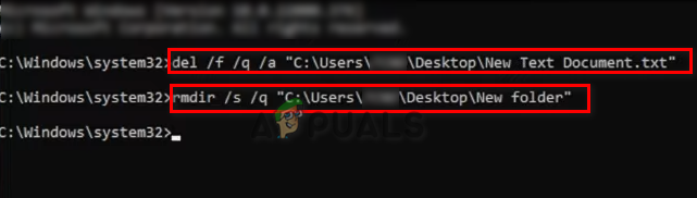 Deleting File and Folder 