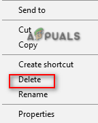 Deleting the Login cache file