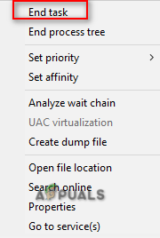 Ending the Processes