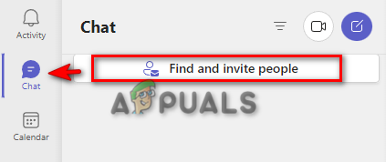 Inviting People to Chat on Teams 