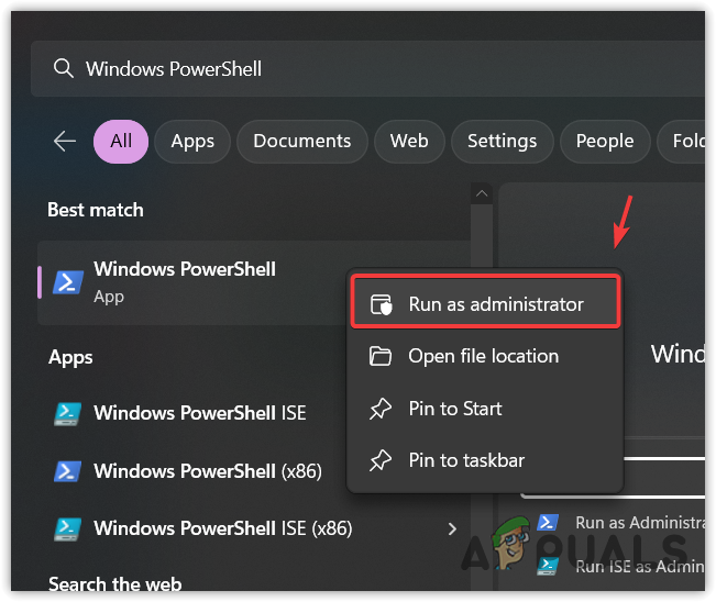 Launching Windows PowerShell