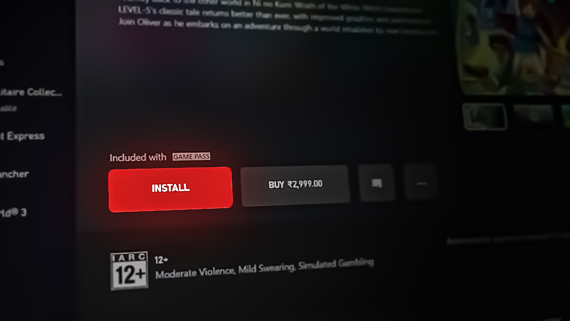 Ni No Kuni Wrath of the White Witch Remastered Not Installing