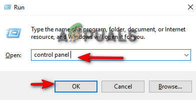 Opening the Control Panel