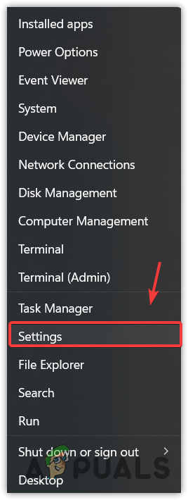 Opening Windows Settings
