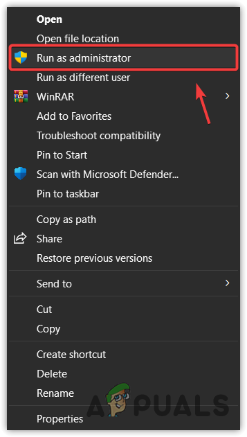 Running Cyberpunk as admin