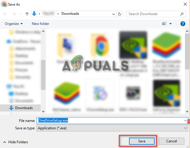 Savingthe file on the system