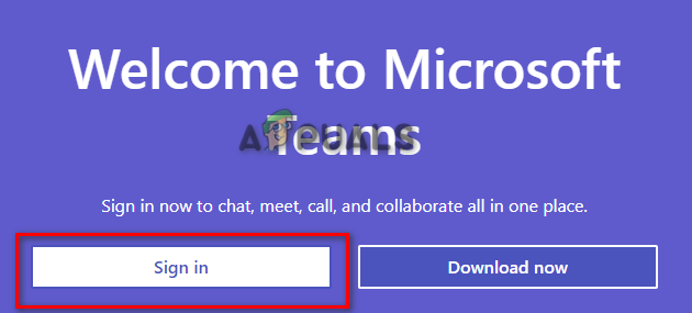Signing In to the Account 