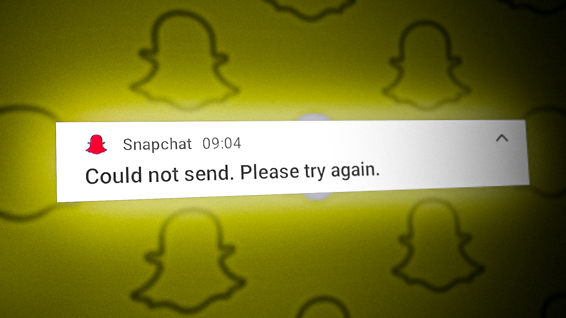 How to Fix Snapchat 'Could not send' Snap Error