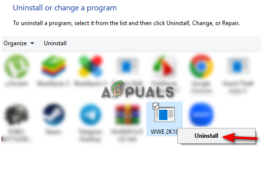 Uninstalling the program