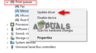 Updating Printer Driver
