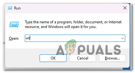 Access the Windows Terminal app
