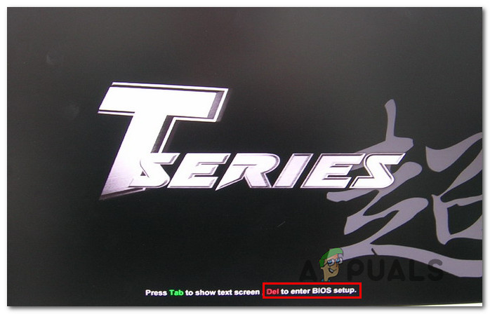 Accessing the BIOS or UEFI settings