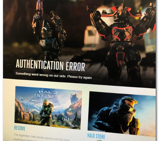 Can't log into Halo Waypoint