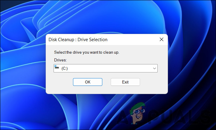 Pick the drive to clean