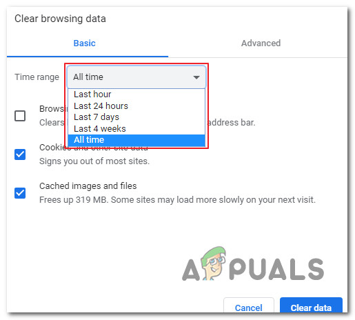 Clean cookies on any browser