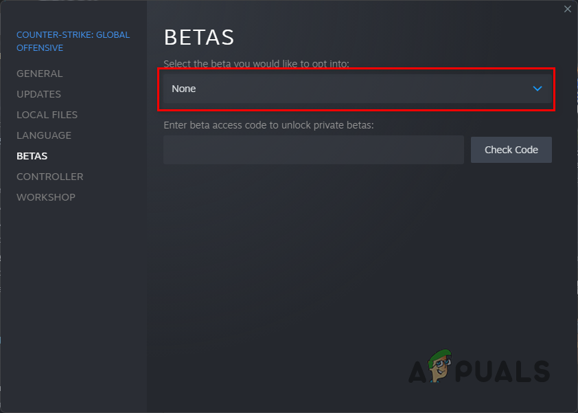 CSGO Betas