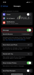 (5 Fixes) iPhone is not receiving text messages from Android