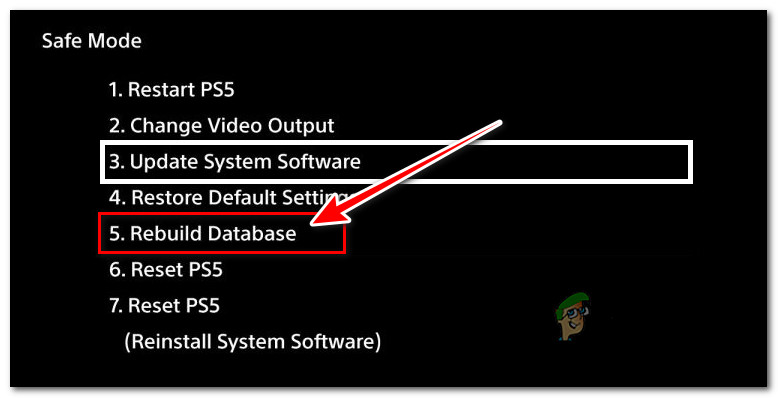 Rebuilding the database