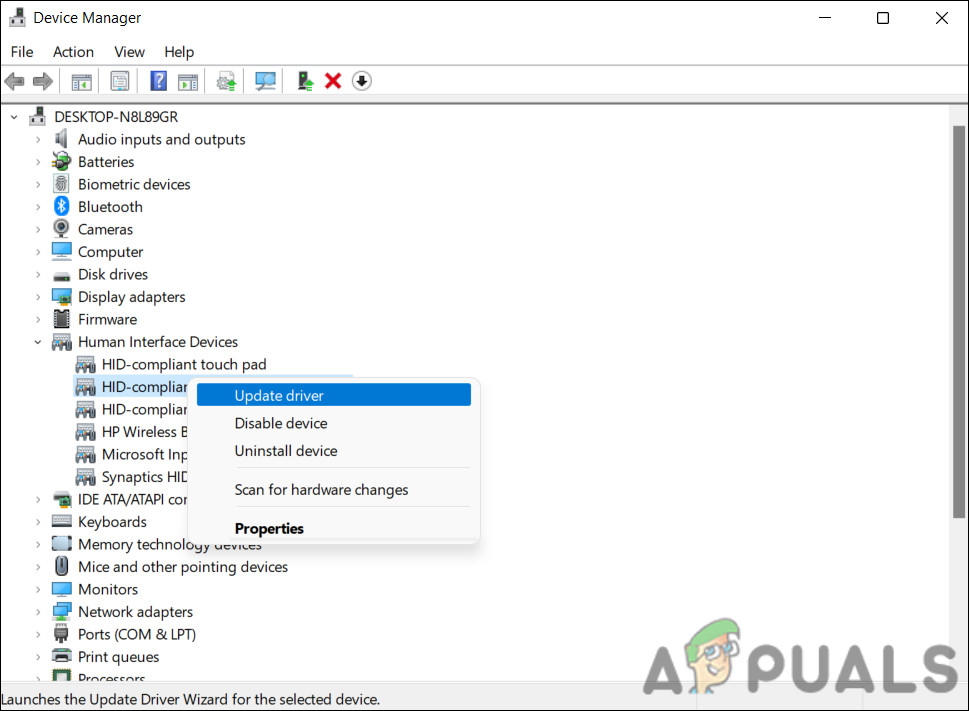 Update the controller driver
