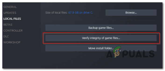 Verify the integrity of the game files in Destiny 2