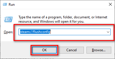 Running Steam Flush Command