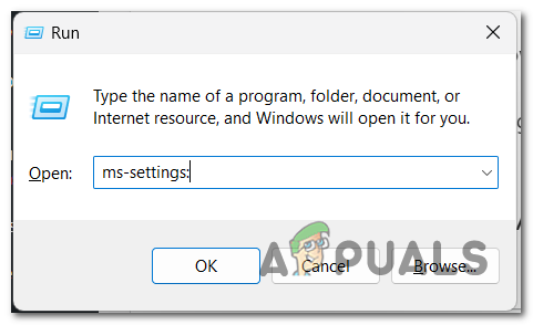Opening the Windows Settings