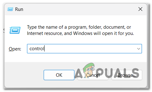 Opening the Control Panel