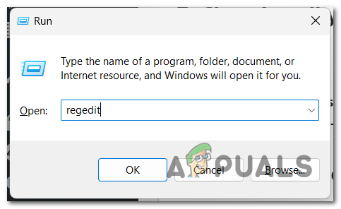 Opening the Registry Editor