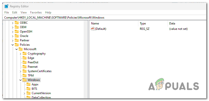 Searching for the subkey