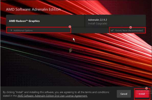 Installing AMD graphics drivers