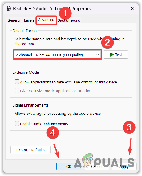 Changing the Sample Rate to low