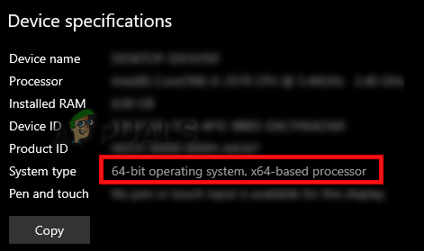 Checking system type