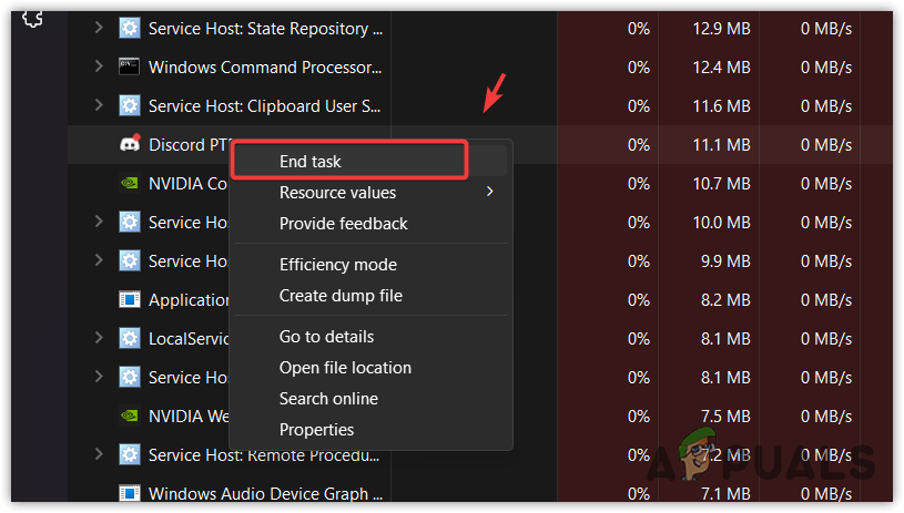 Closing unnecessary applications