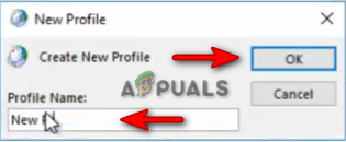 Creating a new profile