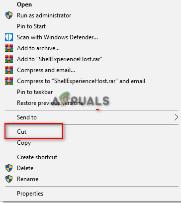 Cutting the EXE file 