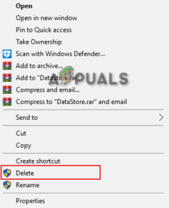 Deleting temporary log files