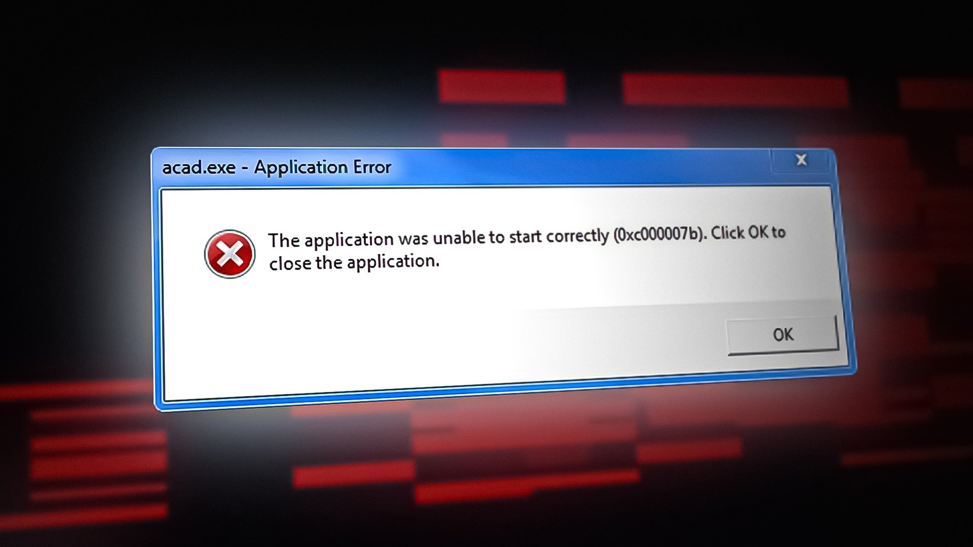 Fix: Error 0xc00007b 