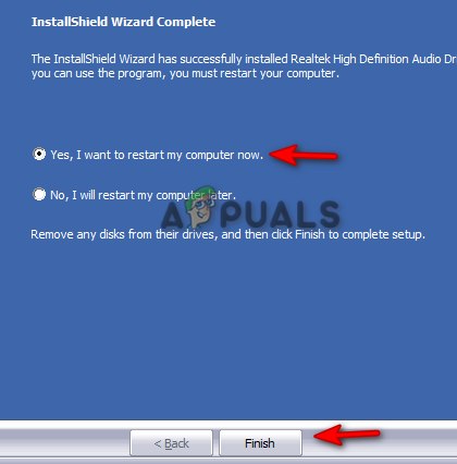 Finishing the installation