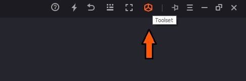 Toolset option in GameLoop