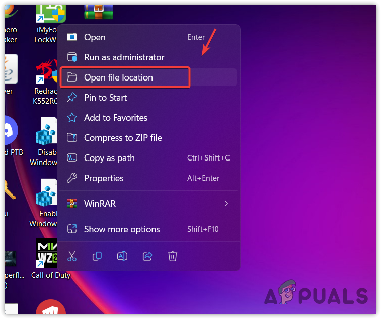 Navigating to CODWII directory