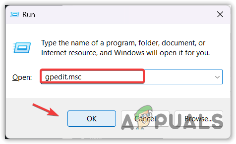 Opening Group Policy Editor using command on Windows
