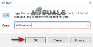 Resetting Microsoft Store Cache