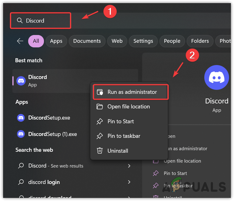 Running Discord as an administrator