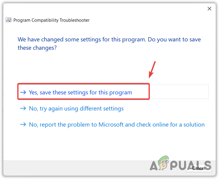 Saving Compatibility Settings for Roblox
