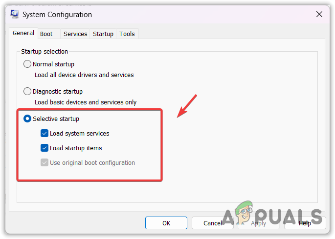 Selecting Selective Startup